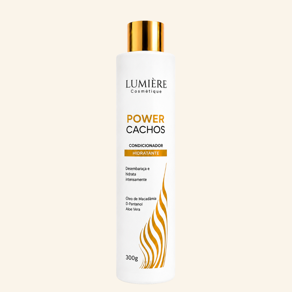 Condicionador Hidratante Lumière Cosmétique Power Cachos – 300g